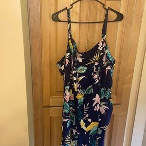 Old Navy Floral Jumpsuit